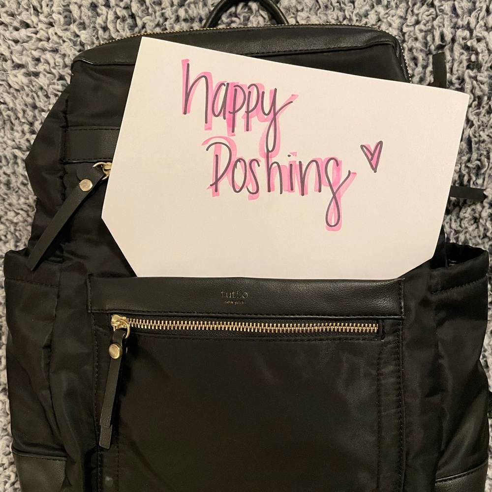 Big backpack purse / diaper purse